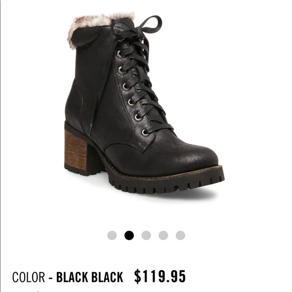 steve madden comfort black boots